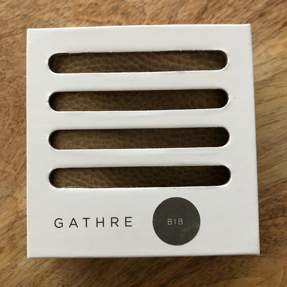 BRAND NEW - Gathre Vegan Leather Bib